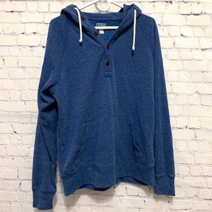 Men’s Large J.Crew long sleeve hoodie sweatshirt.